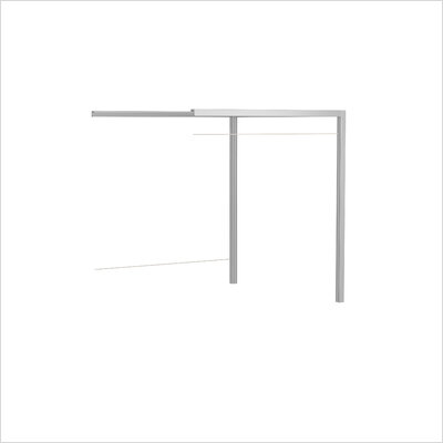 Cabana Pergola Erweiterung 240 x 240 schräg
